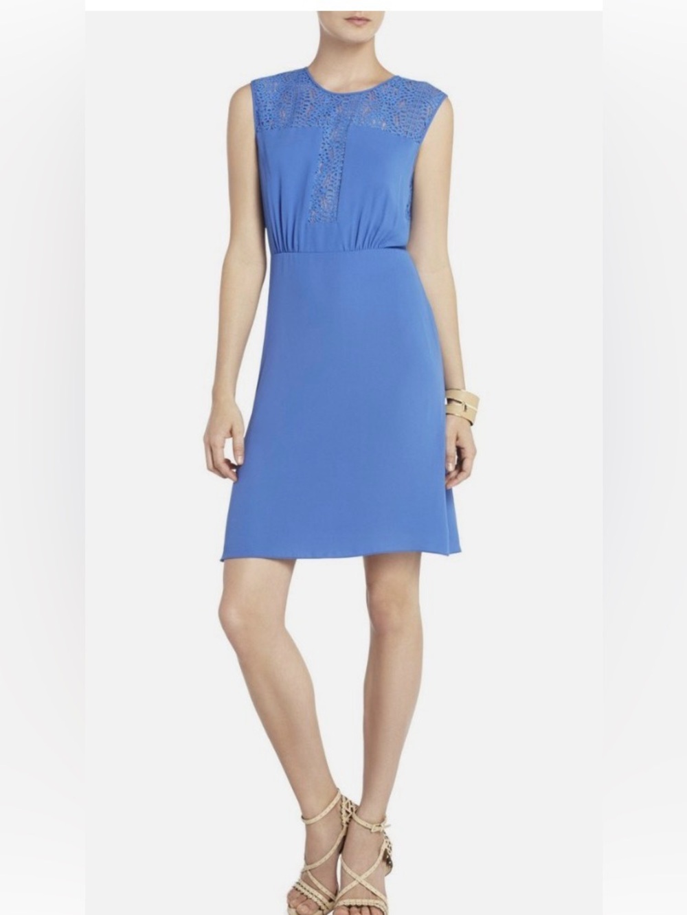 BCBGMaxAzria Blue Mini Dress